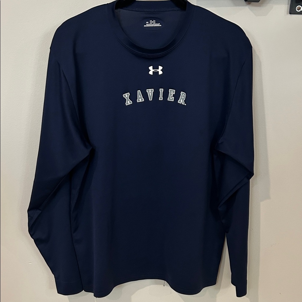 Under Armour Men's Dark Blue Xavier Long Sleeve Tee